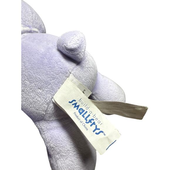 Hello Kitty Build A Bear BAB Smallfry Mini Plush Toy Purple 8" Sanrio Snowflake - Picture 8 of 10